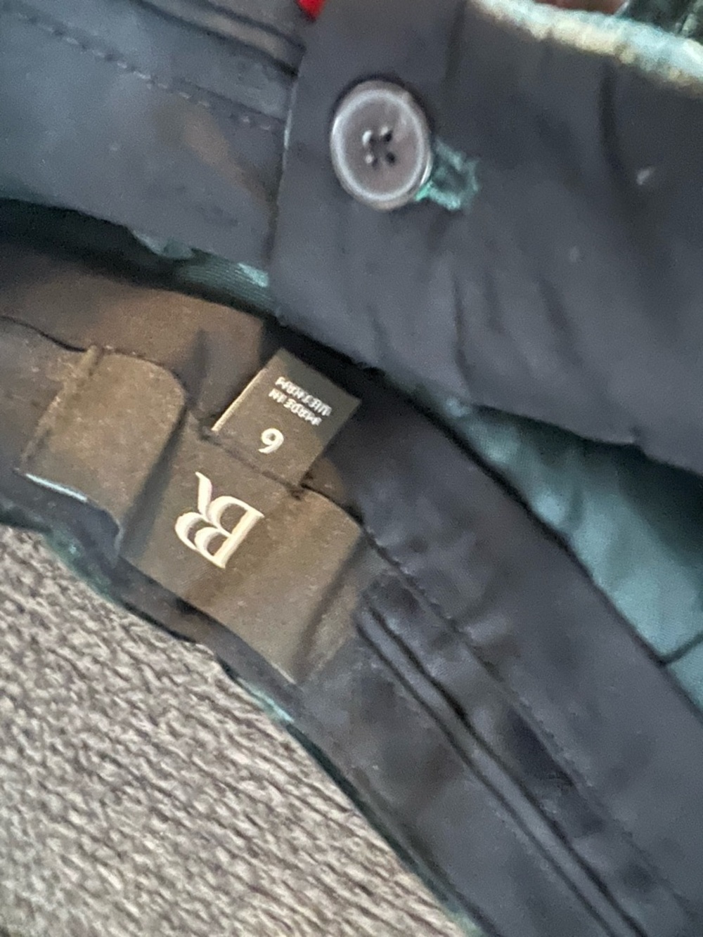 Banana Republic Velvet Pants in Deep Green - Picture 7 of 7